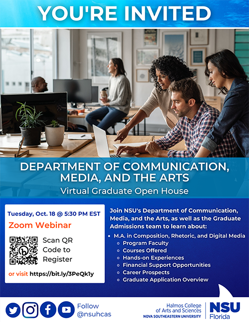 Open house invitation, read details below