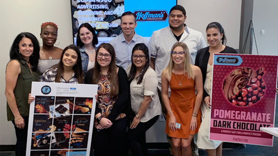 Research students who created new recipe