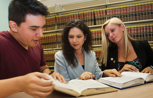 law students reading studying