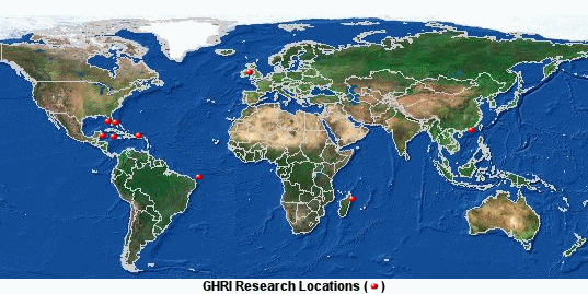 Guy Harvey Research Institute Research Locations